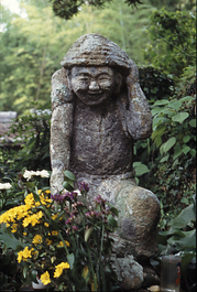 日木山里の田の神