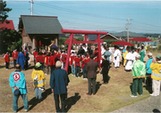 帖佐八幡神社の浜下り