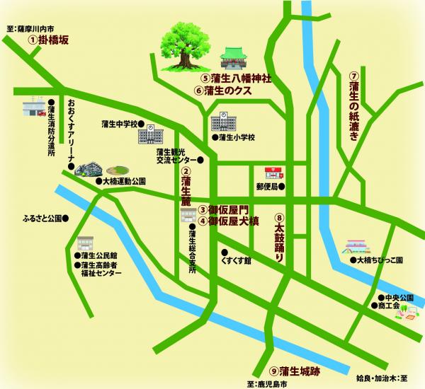 日本遺産地図
