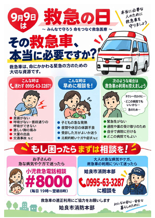 救急車の適正利用