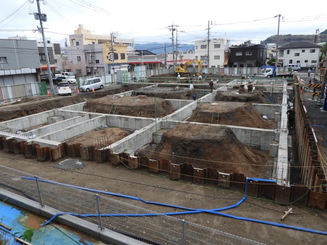 子ども館建設現場6月21日