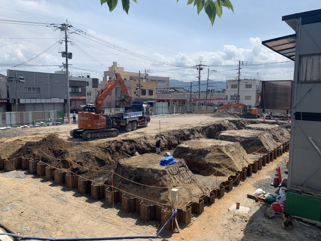 子ども館建設現場5月25日