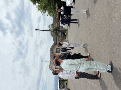 野間議員災害復旧状況視2