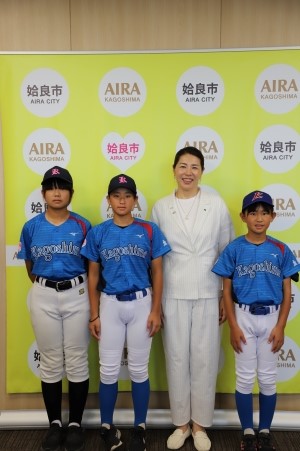 2026軟式女子野球選手表敬1
