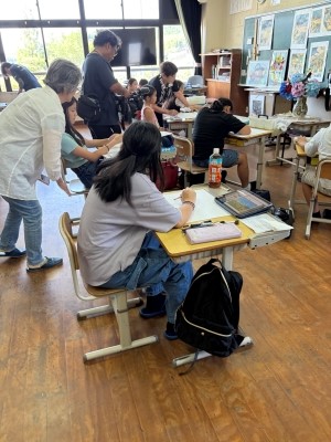 2026がんばれ竜門小絵画教室5