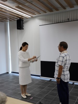 2026健康づくりコーディネーター委嘱状交付1