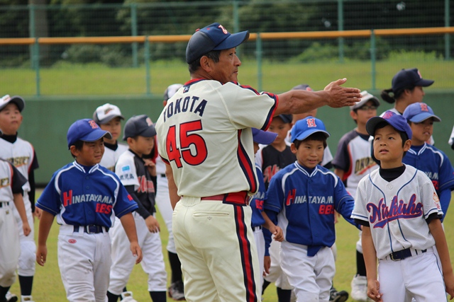 プロ野球OB教室4