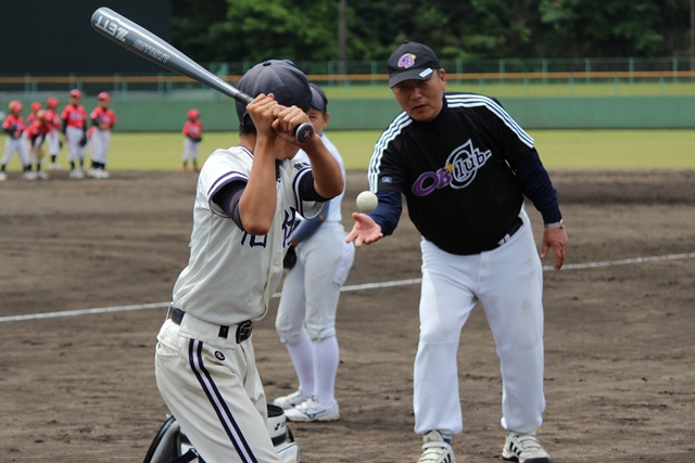 プロ野球OB教室8